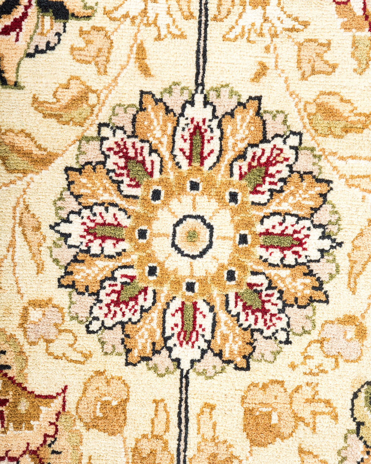 Mogul, One-of-a-Kind Hand-Knotted Area Rug - Ivory, 6' 1" x 6' 4"