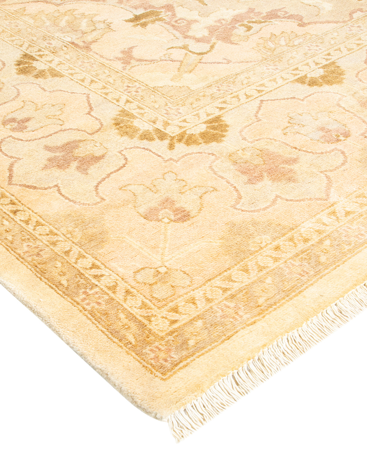 Mogul, One-of-a-Kind Hand-Knotted Area Rug - Ivory, 8' 0" x 9' 10"