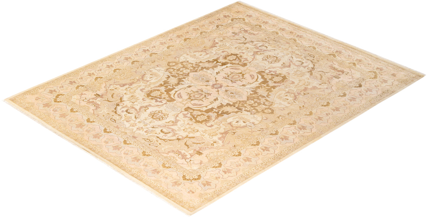 Mogul, One-of-a-Kind Hand-Knotted Area Rug - Ivory, 8' 0" x 9' 10"