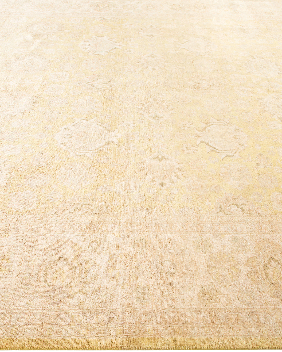 Mogul, One-of-a-Kind Hand-Knotted Area Rug - Green, 8' 2" x 10' 6"