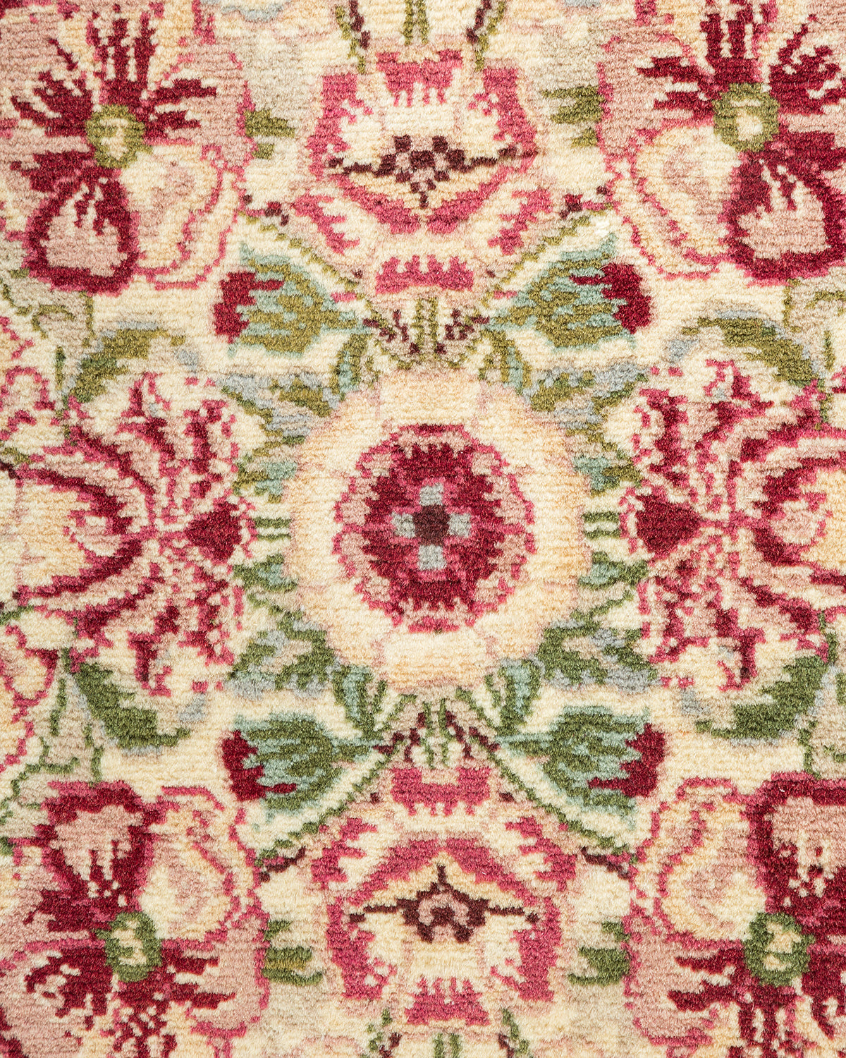 Mogul, One-of-a-Kind Hand-Knotted Area Rug - Ivory, 6' 0" x 9' 6"