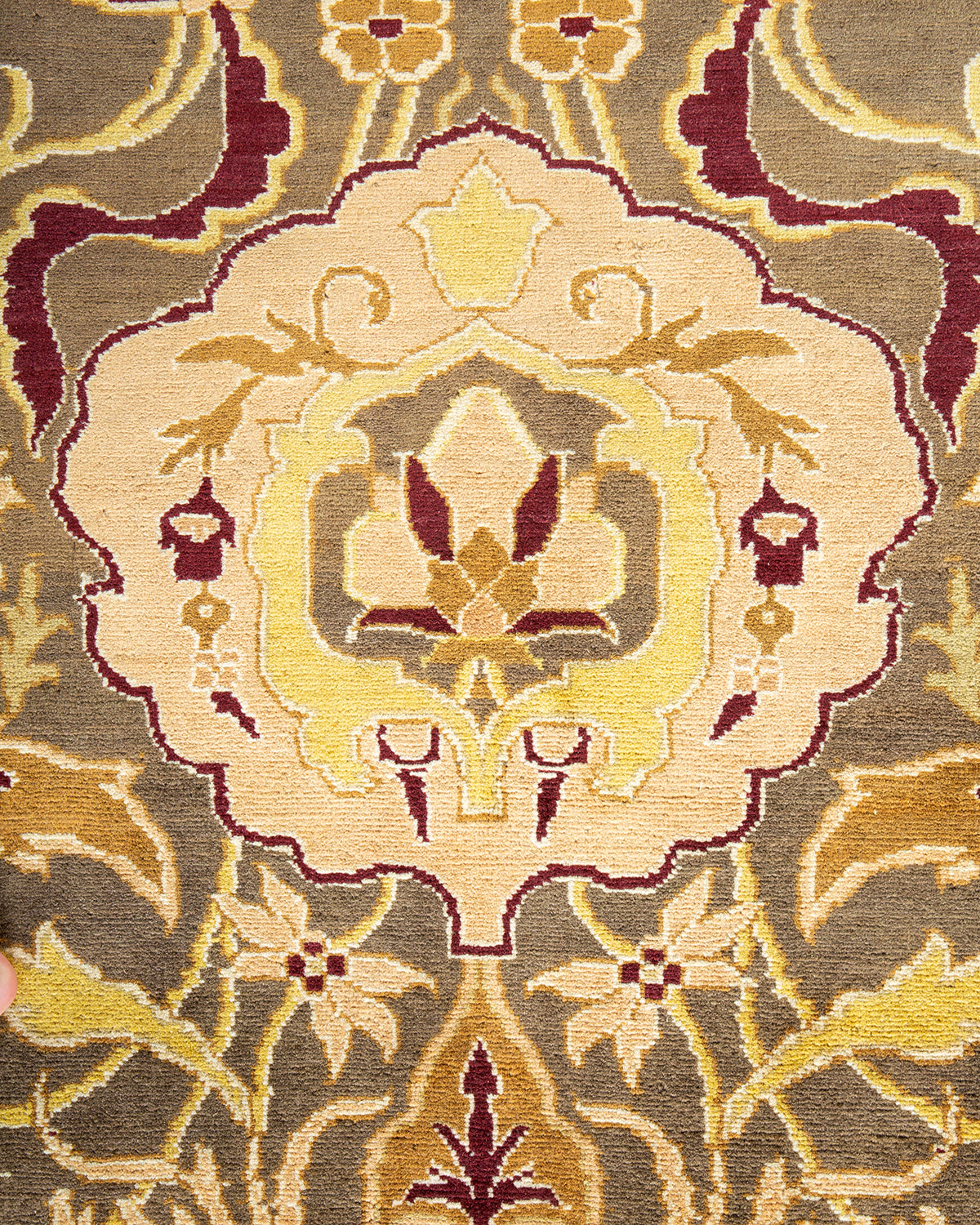 Mogul, One-of-a-Kind Hand-Knotted Area Rug - Brown, 8' 0" x 10' 1"