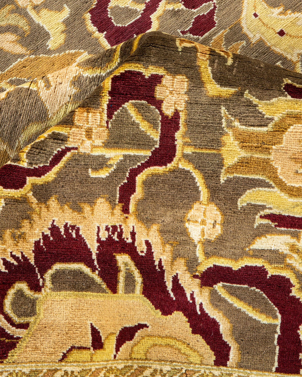 Mogul, One-of-a-Kind Hand-Knotted Area Rug - Brown, 8' 0" x 10' 1"