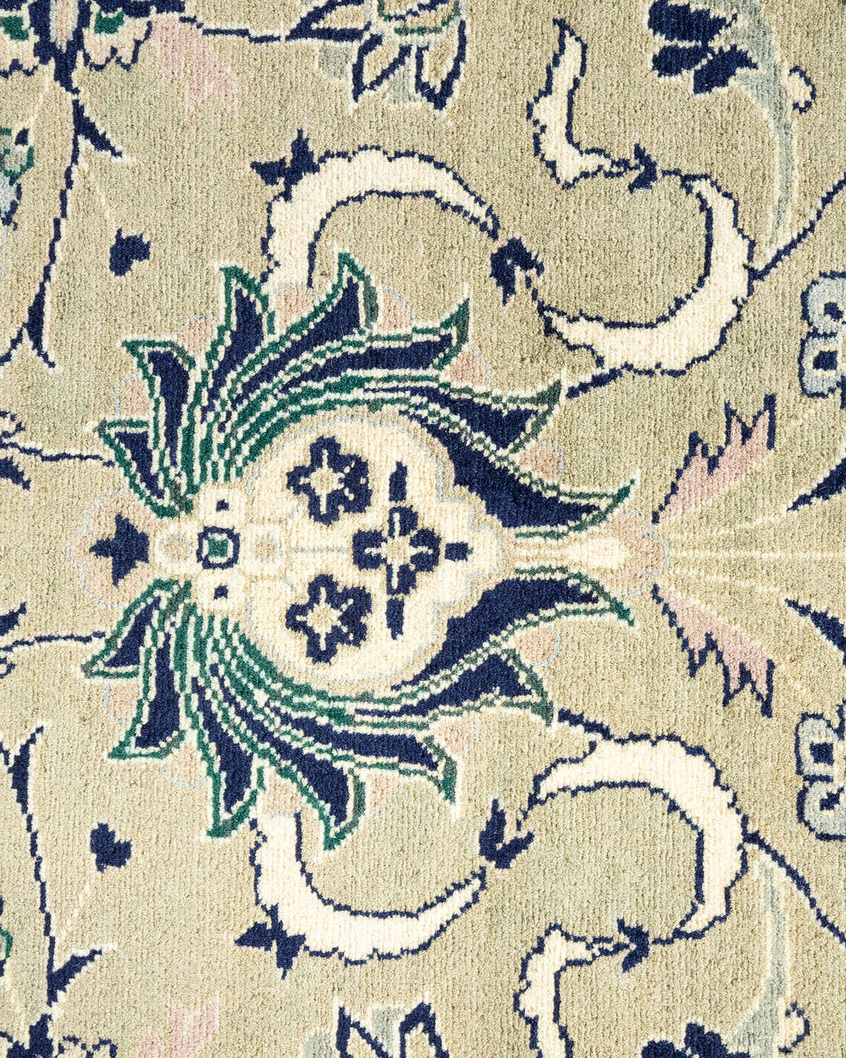 Mogul, One-of-a-Kind Hand-Knotted Area Rug - Green, 8' 3" x 10' 1"