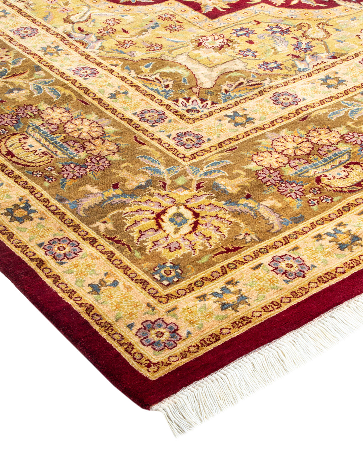 Mogul, One-of-a-Kind Hand-Knotted Area Rug - Red, 8' 2" x 10' 8"