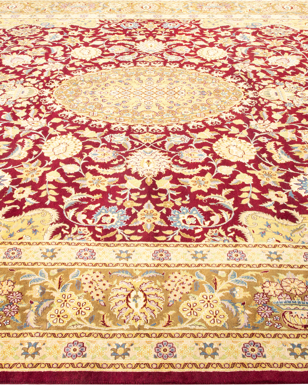 Mogul, One-of-a-Kind Hand-Knotted Area Rug - Red, 8' 2" x 10' 8"