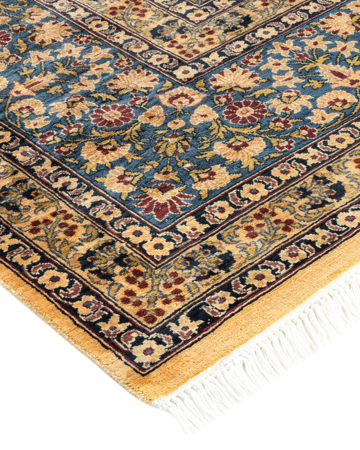 Mogul, One-of-a-Kind Hand-Knotted Area Rug - Yellow, 8' 0" x 9' 10"