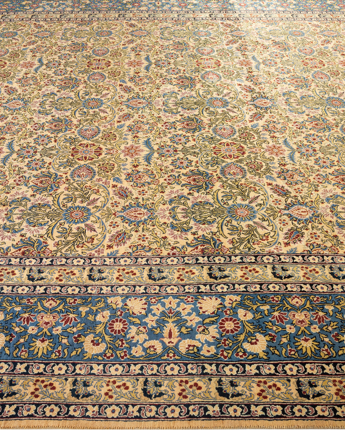 Mogul, One-of-a-Kind Hand-Knotted Area Rug - Yellow, 8' 0" x 9' 10"