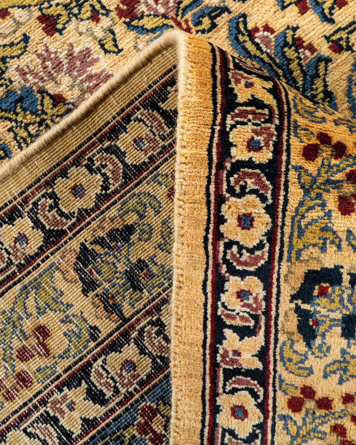 Mogul, One-of-a-Kind Hand-Knotted Area Rug - Yellow, 8' 0" x 9' 10"