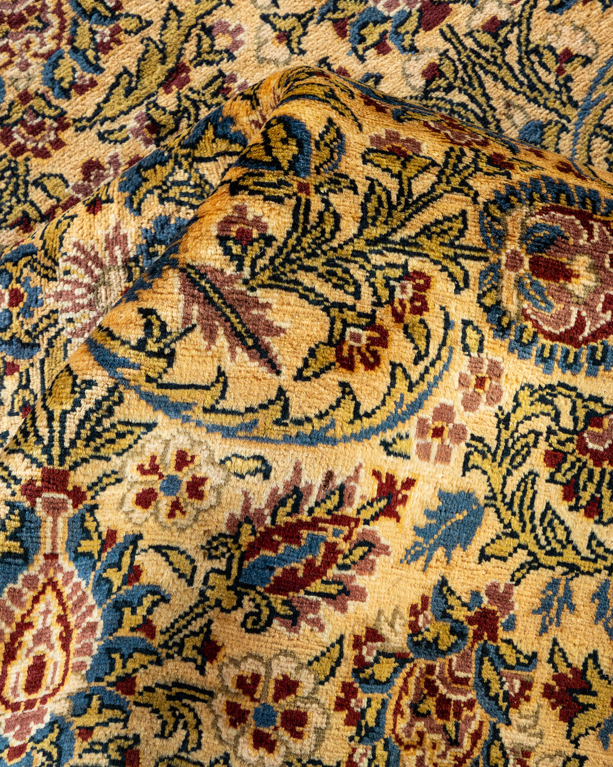 Mogul, One-of-a-Kind Hand-Knotted Area Rug - Yellow, 8' 0" x 9' 10"