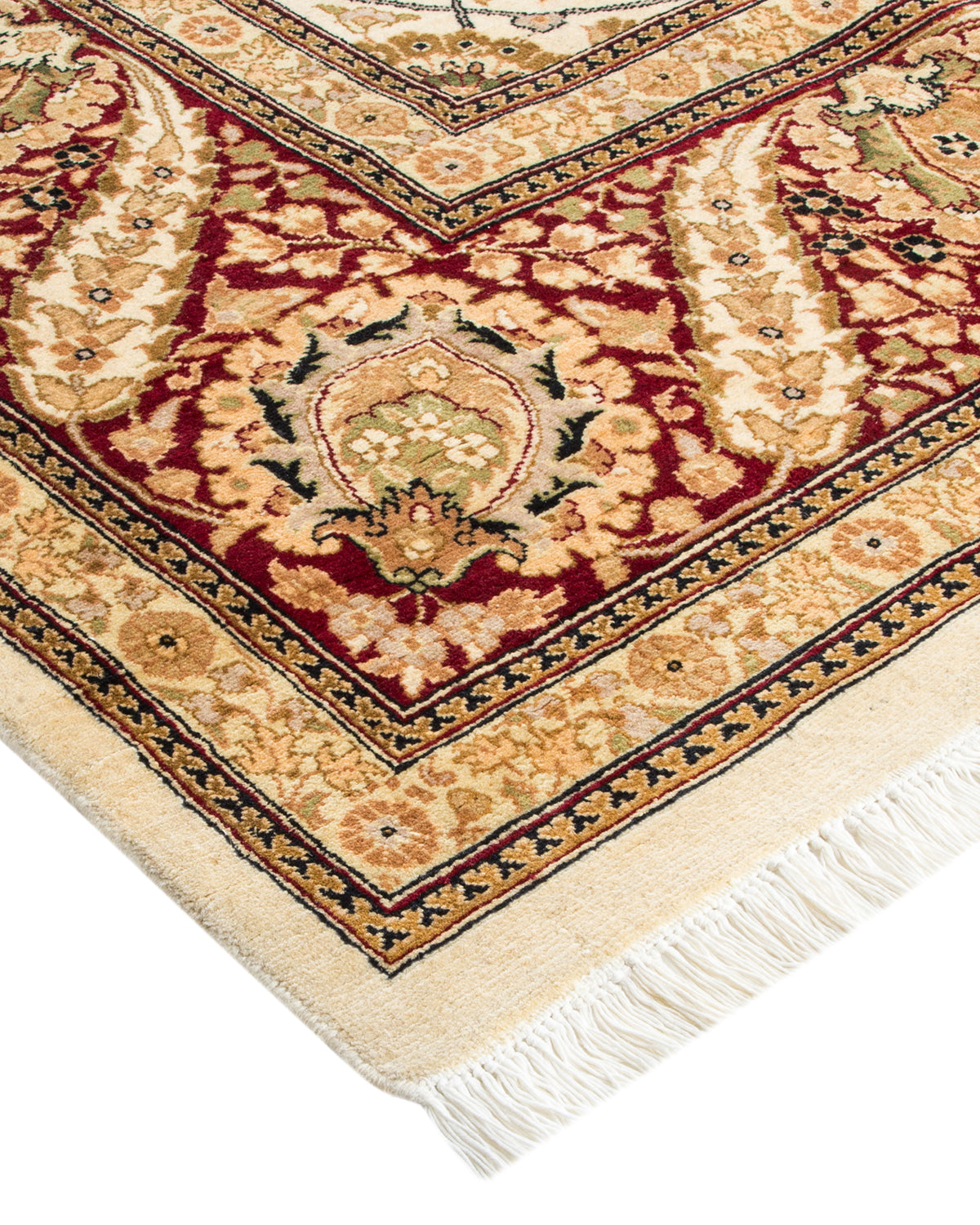 Mogul, One-of-a-Kind Hand-Knotted Area Rug - Ivory, 8' 1" x 10' 8"