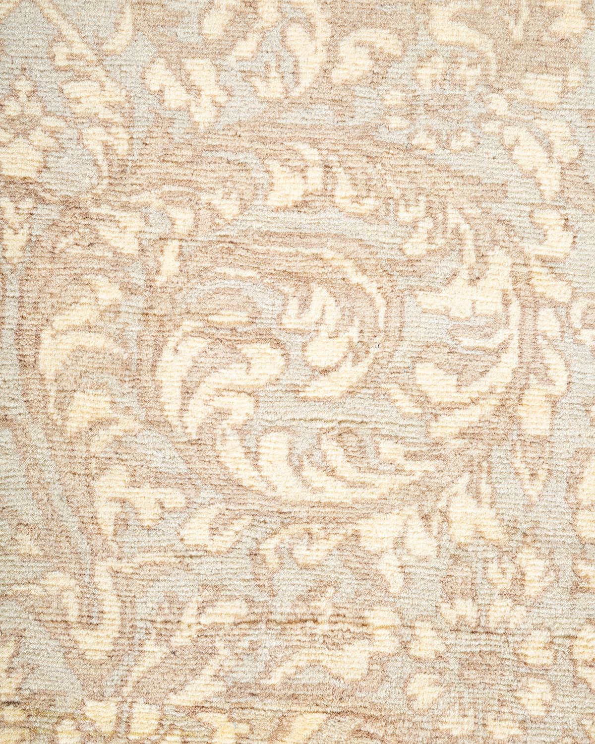 Mogul, One-of-a-Kind Hand-Knotted Area Rug - Ivory, 6' 1" x 9' 1"