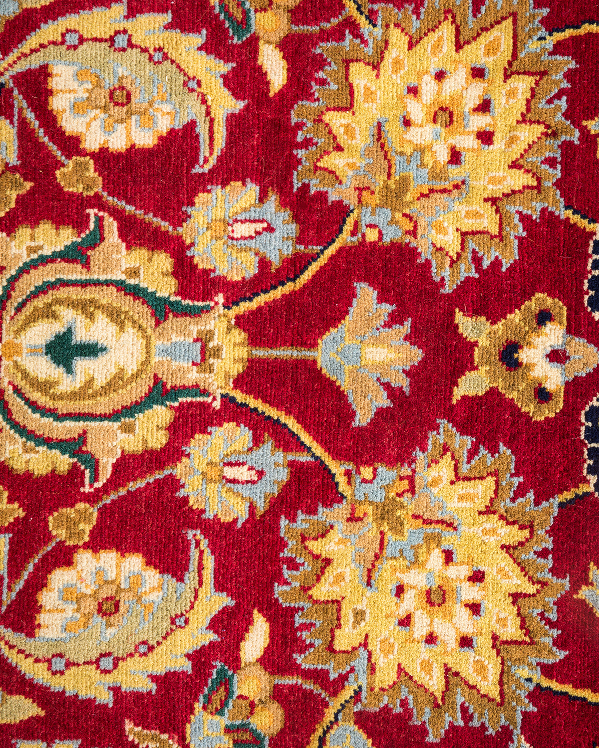 Mogul, One-of-a-Kind Hand-Knotted Area Rug - Red, 6' 3" x 8' 10"