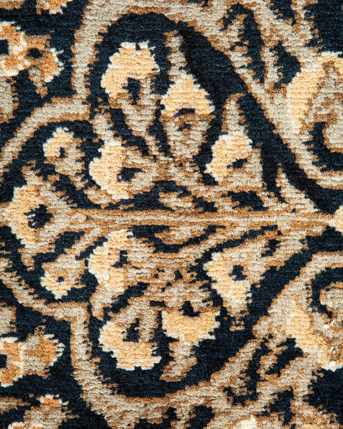 Mogul, One-of-a-Kind Hand-Knotted Area Rug - Black, 6' 0" x 9' 6"