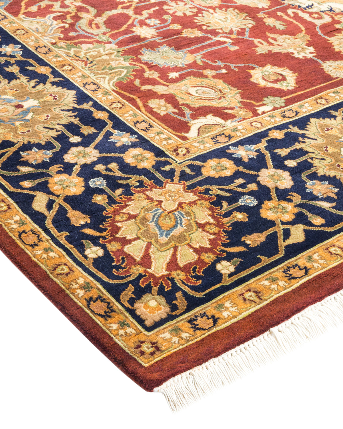 Mogul, One-of-a-Kind Hand-Knotted Area Rug - Red, 6' 2" x 8' 10"
