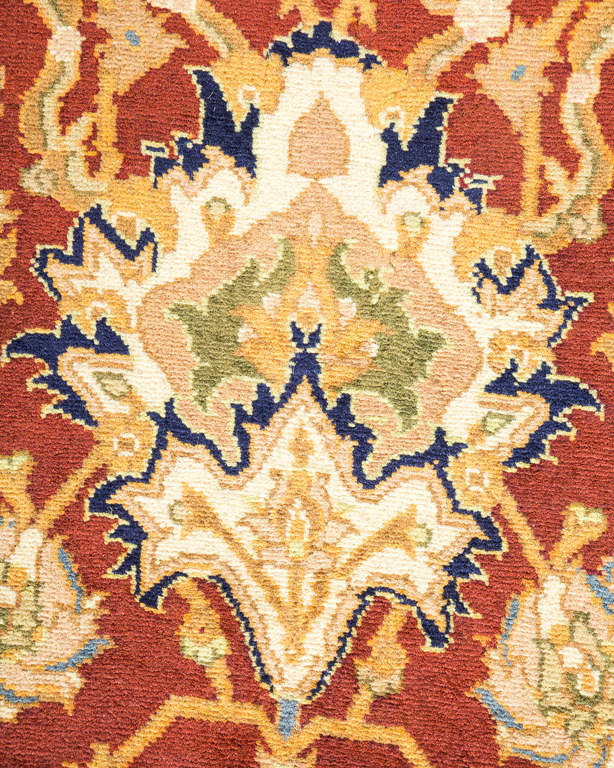 Mogul, One-of-a-Kind Hand-Knotted Area Rug - Red, 6' 2" x 8' 10"