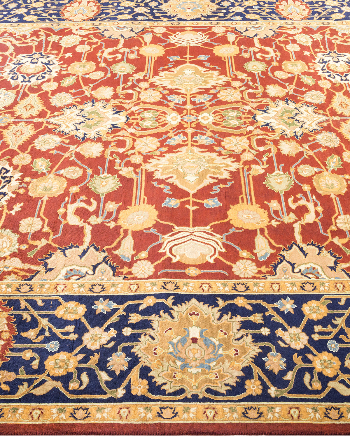 Mogul, One-of-a-Kind Hand-Knotted Area Rug - Red, 6' 2" x 8' 10"