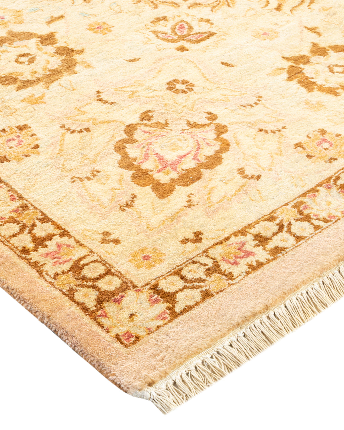Mogul, One-of-a-Kind Hand-Knotted Area Rug - Beige, 8' 3" x 10' 4"