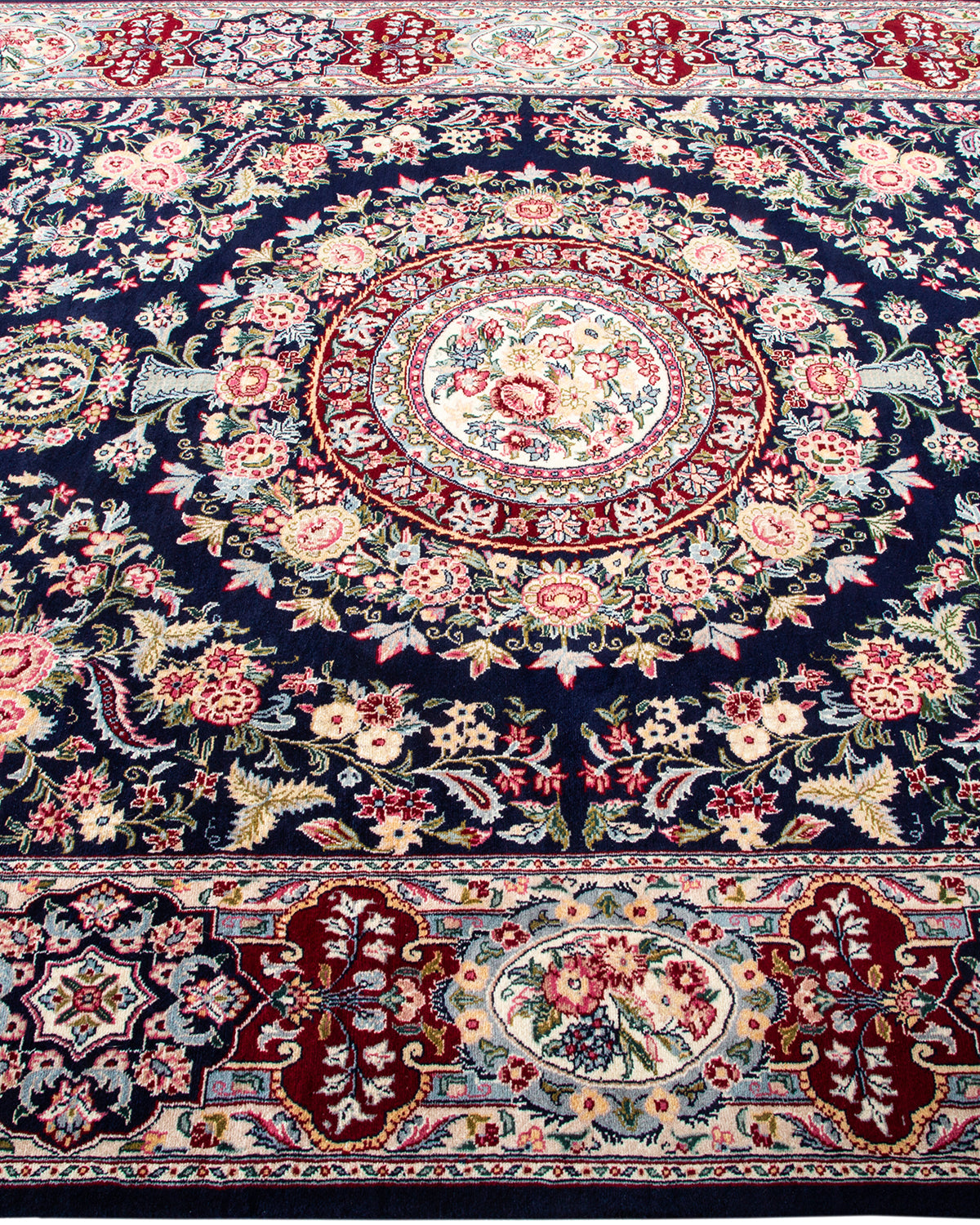 Mogul, One-of-a-Kind Handmade Area Rug - Black, 5' 9" x 9' 0"