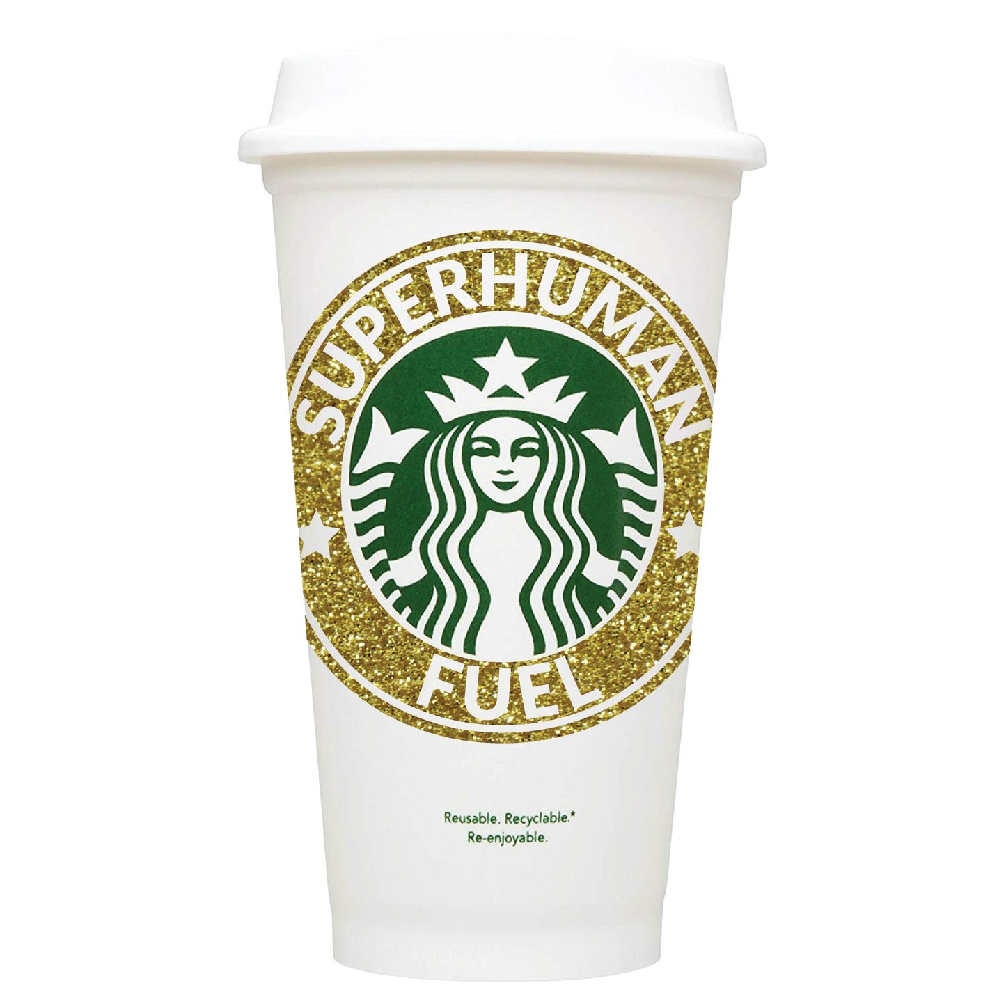 Superhuman Fuel Starbucks Hot Cup