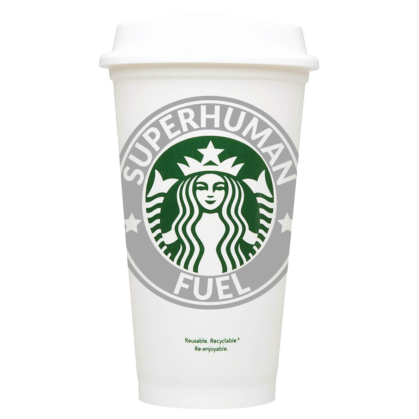 Superhuman Fuel Starbucks Hot Cup
