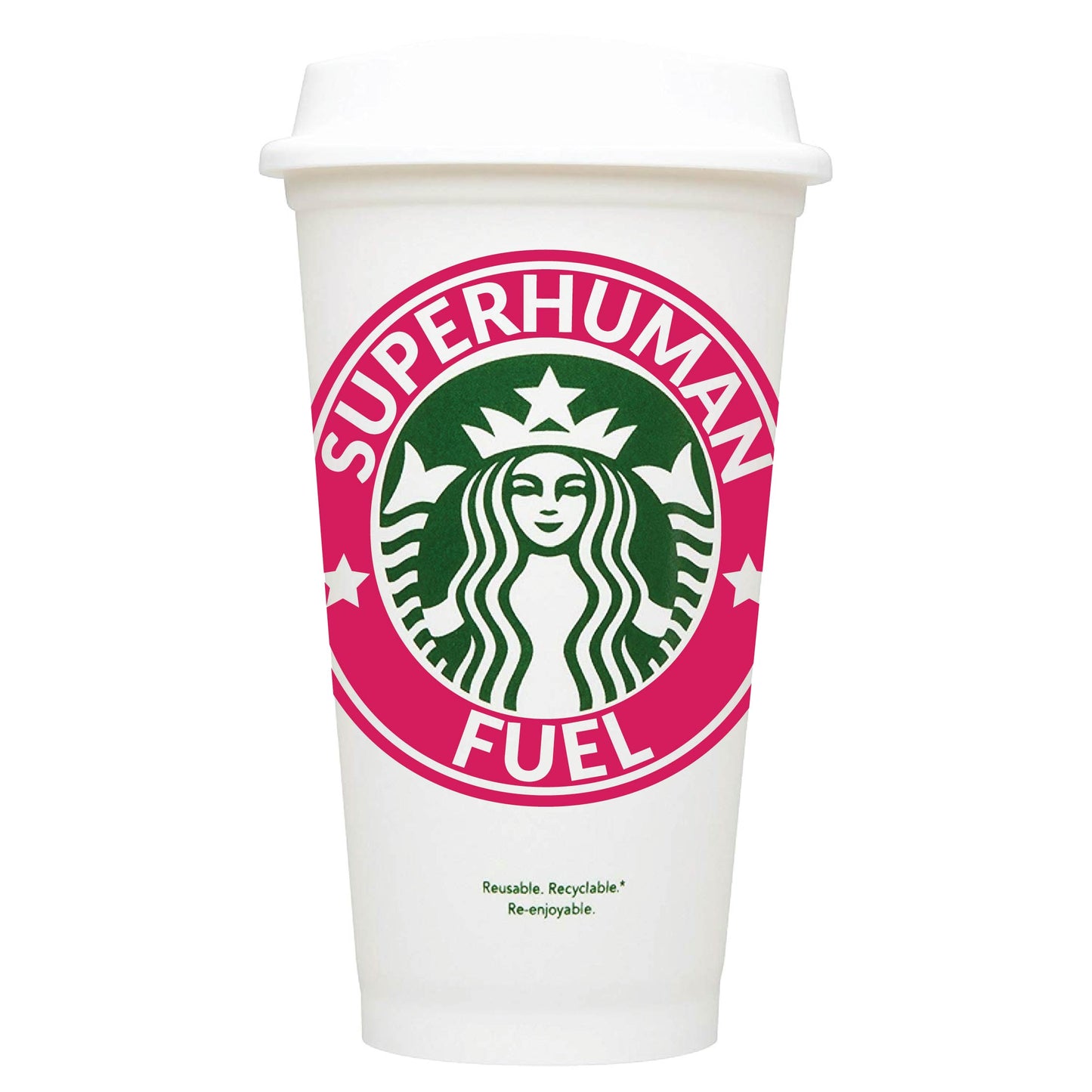 Superhuman Fuel Starbucks Hot Cup