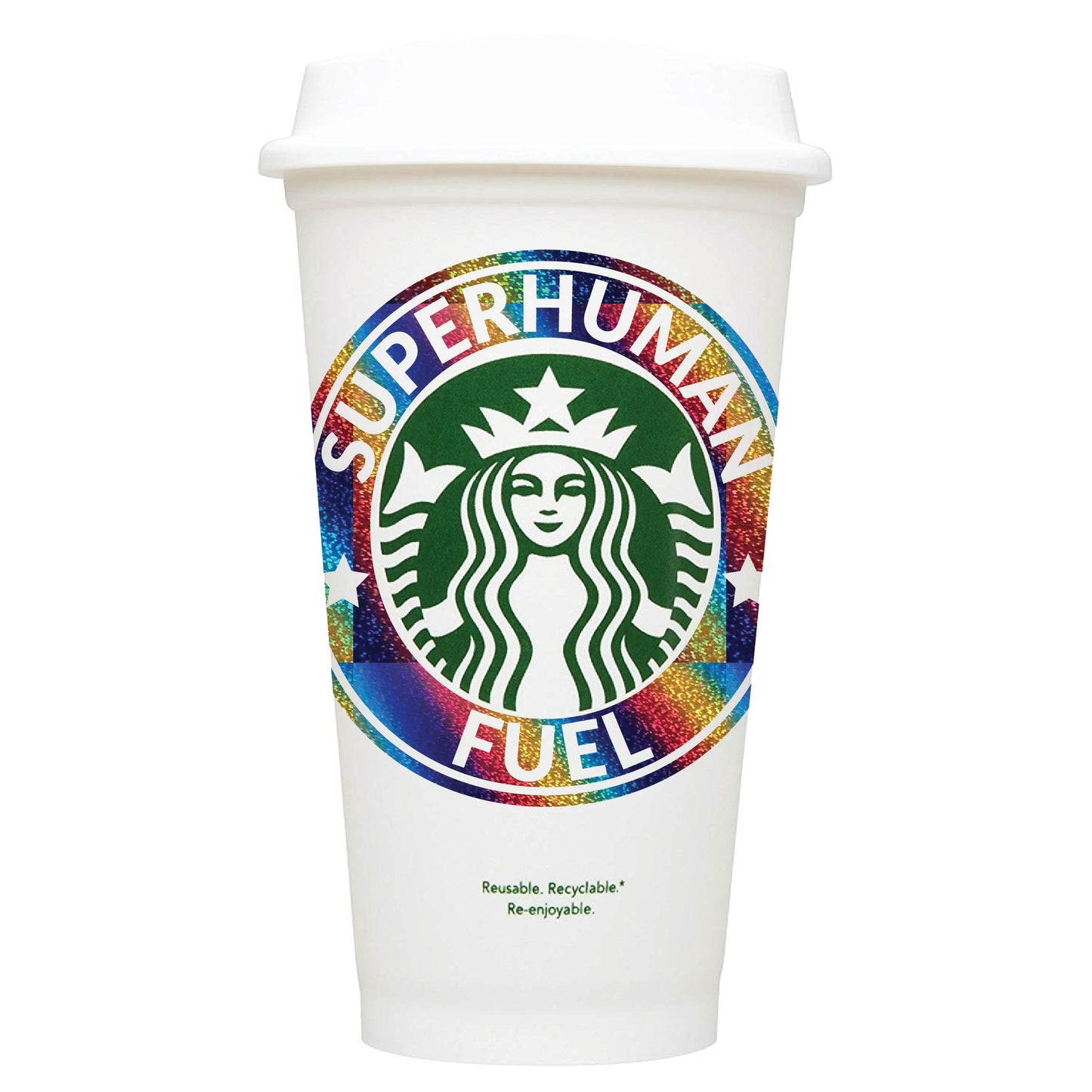 Superhuman Fuel Starbucks Hot Cup