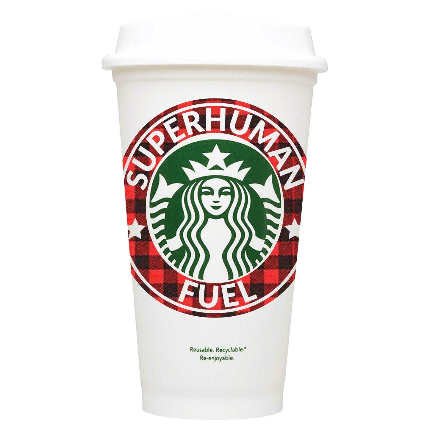 Superhuman Fuel Starbucks Hot Cup