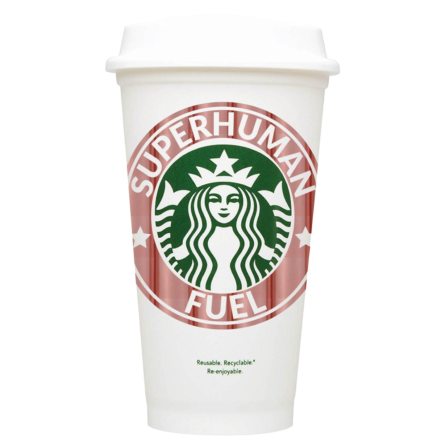 Superhuman Fuel Starbucks Hot Cup