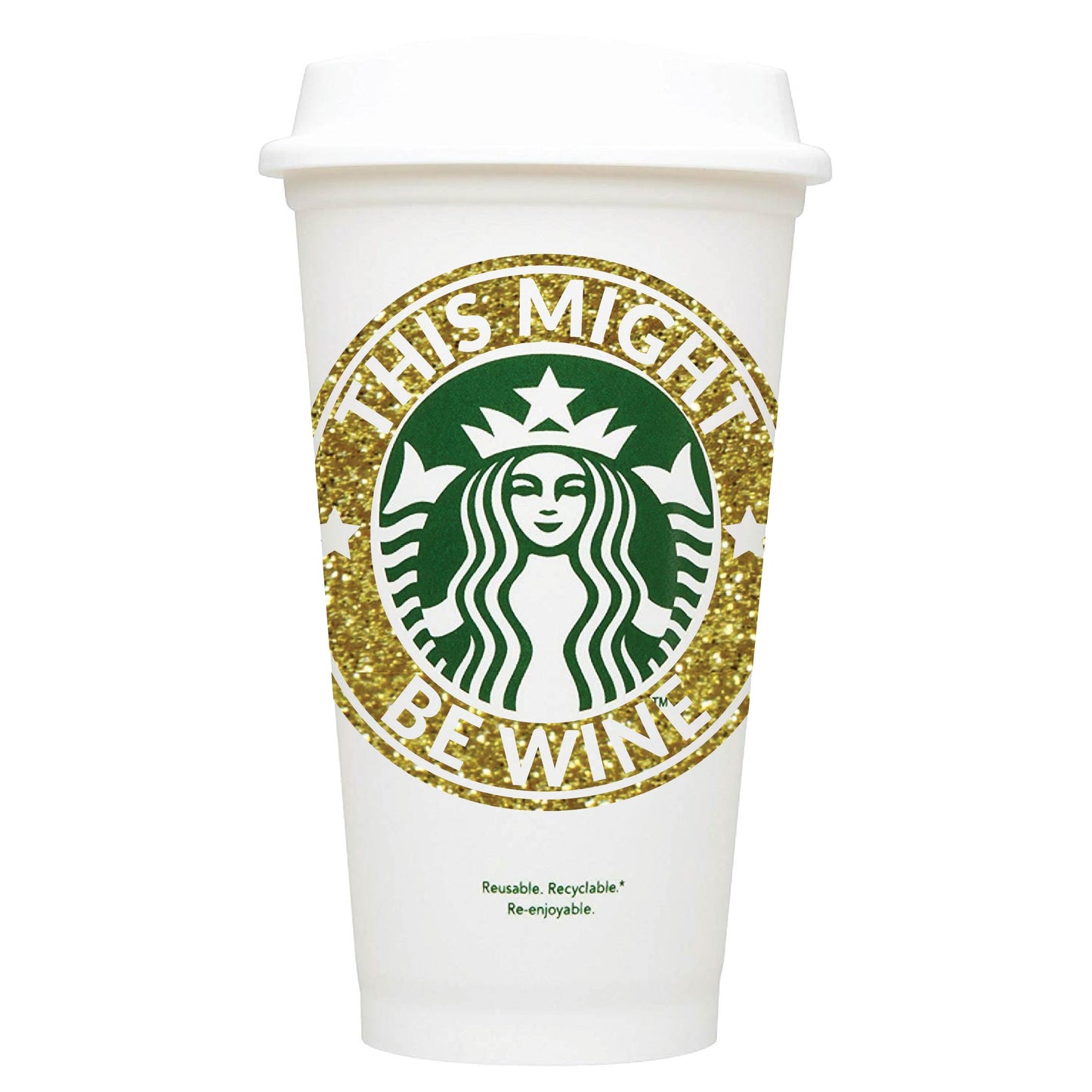 This Might Be Wine Starbucks Hot Cup
