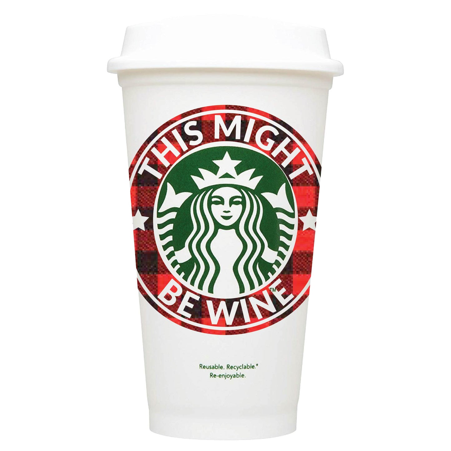 This Might Be Wine Starbucks Hot Cup