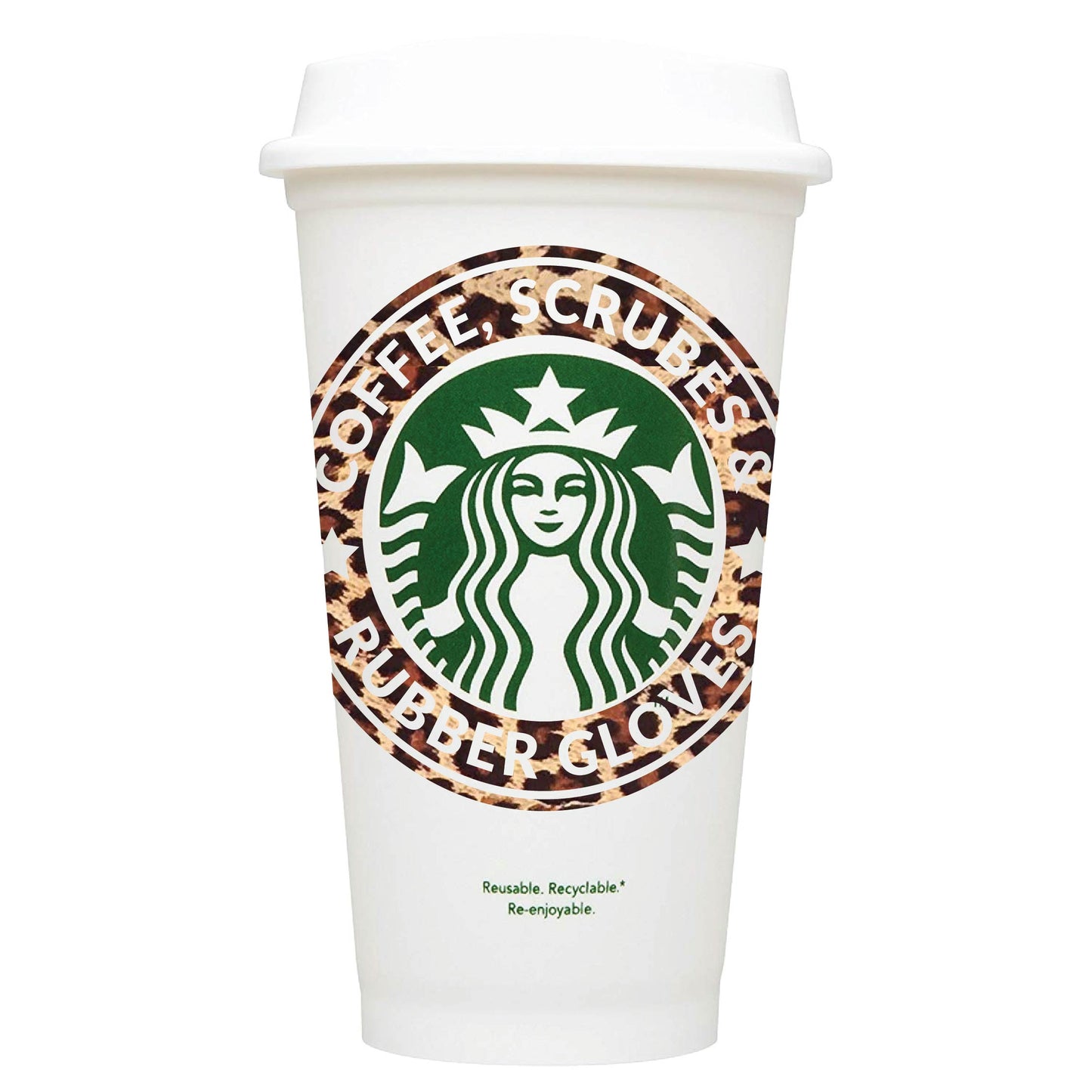 Coffee, Scrubs & Rubber Gloves Starbucks Hot Cup