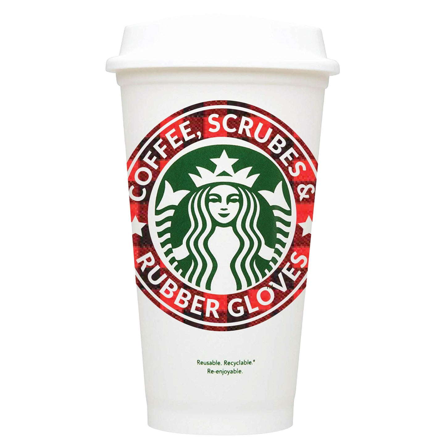 Coffee, Scrubs & Rubber Gloves Starbucks Hot Cup
