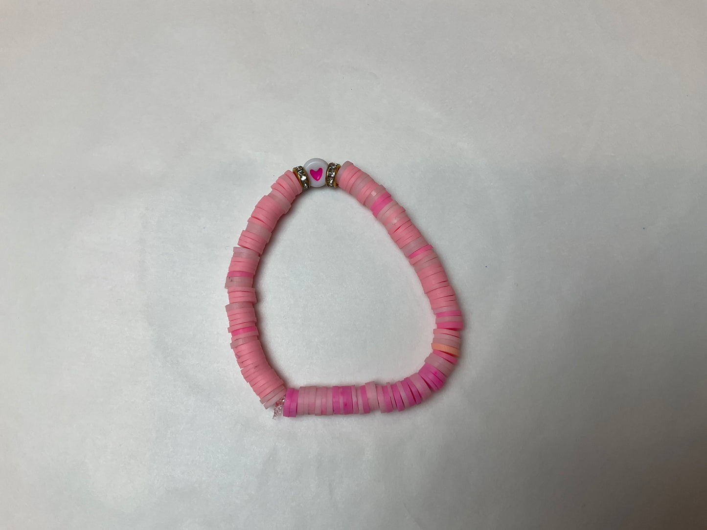 I love pink bracelets