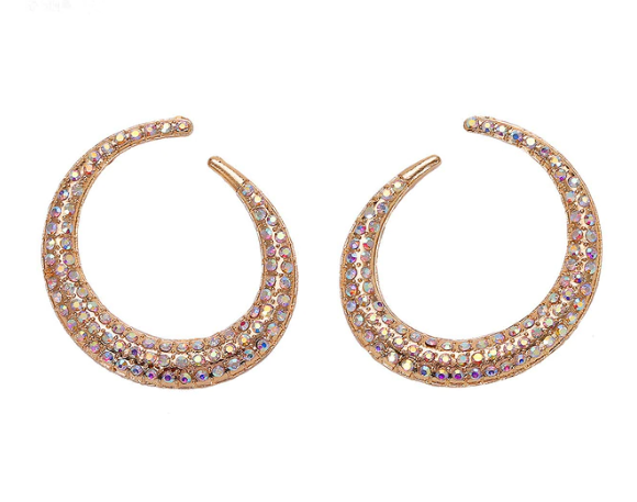 Bailey Crescent Statement Earring