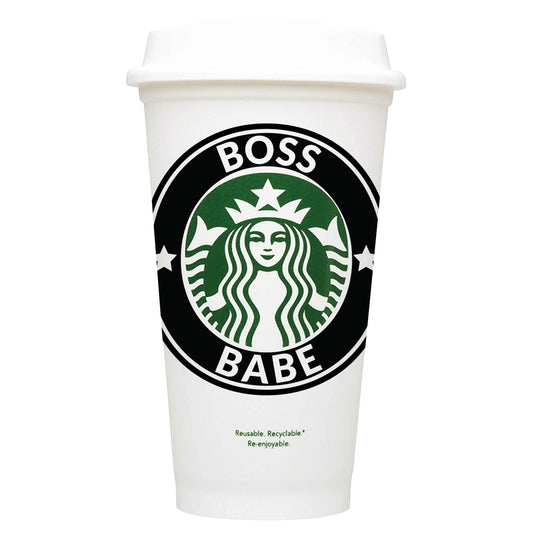 Boss Babe Starbucks Hot Cup