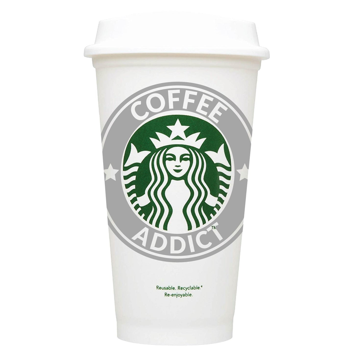 Coffee Addict Starbucks Hot Cup