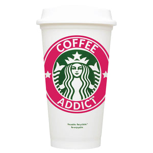 Coffee Addict Starbucks Hot Cup