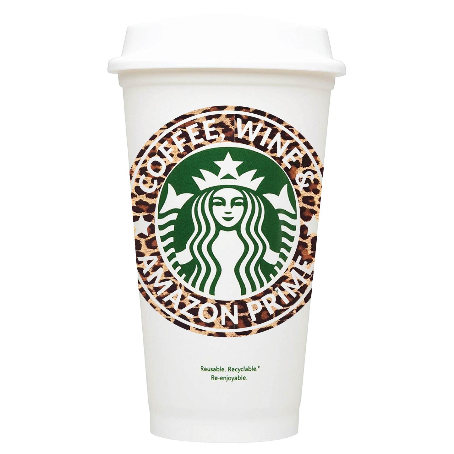 Coffee, Wine & Amazon Prime Starbucks Hot Cup