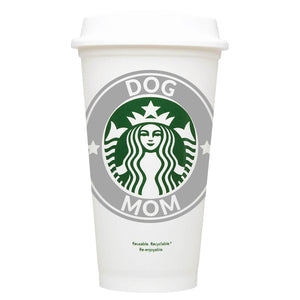 Dog Mom Starbucks Hot Cup