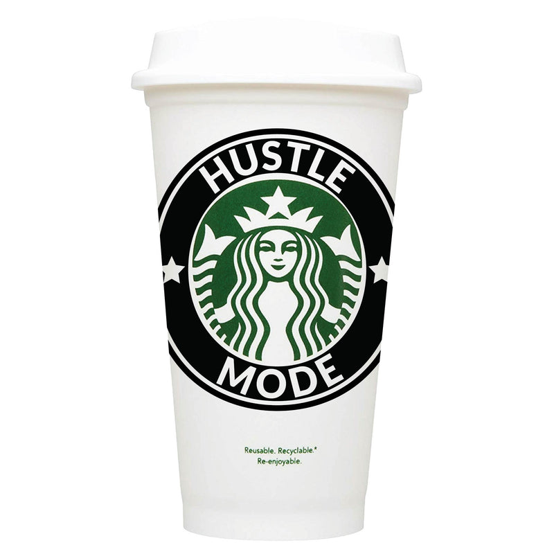 Hustle Mode Starbucks Hot Cup