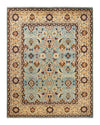 Mogul, One-of-a-Kind Hand-Knotted Area Rug  - Light Blue, 8' 0" x 10' 2"