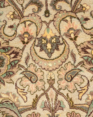 Mogul, One-of-a-Kind Hand-Knotted Area Rug  - Ivory, 6' 1" x 6' 4"