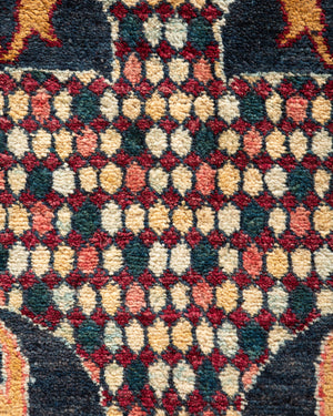 Mogul, One-of-a-Kind Hand-Knotted Area Rug  - Blue, 8' 1" x 10' 7"