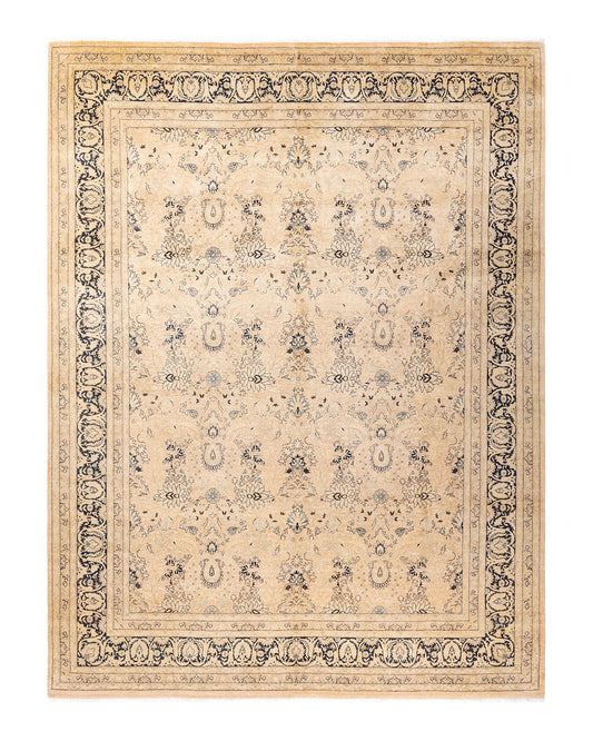 Mogul, One-of-a-Kind Hand-Knotted Area Rug  - Beige, 8' 0" x 10' 6"