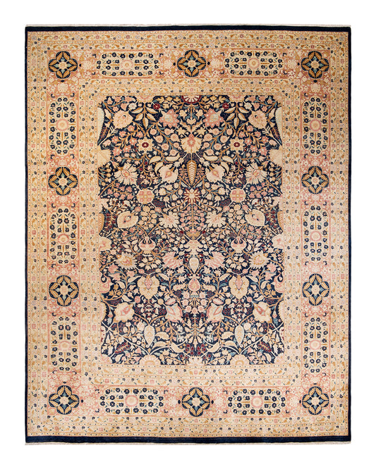 Mogul, One-of-a-Kind Hand-Knotted Area Rug  - Blue, 9' 1" x 11' 10"
