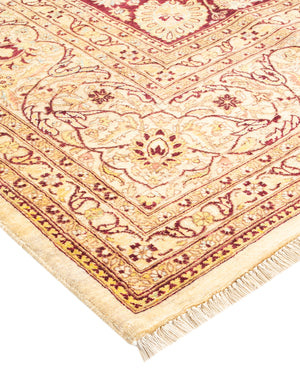 Mogul, One-of-a-Kind Hand-Knotted Area Rug  - Ivory, 8' 1" x 10' 1"