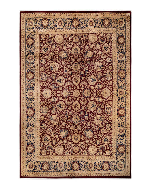 Mogul, One-of-a-Kind Hand-Knotted Area Rug  - Red, 10' 1" x 14' 8"