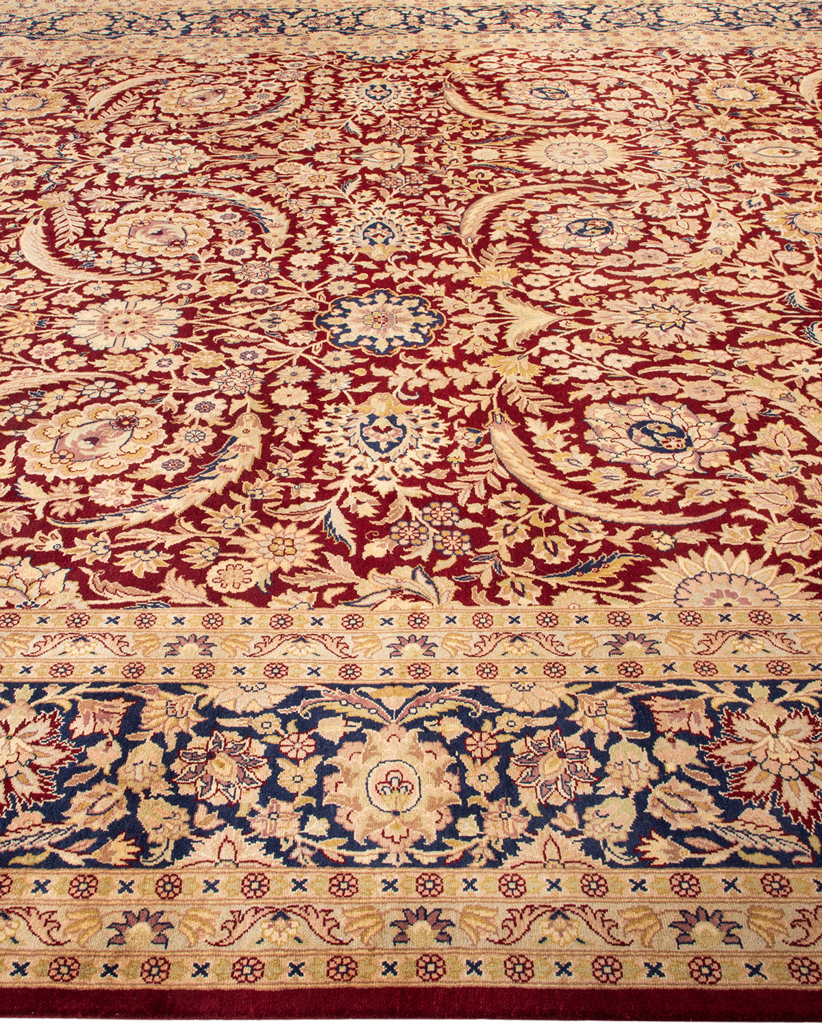 Mogul, One-of-a-Kind Hand-Knotted Area Rug  - Red, 10' 1" x 14' 7"