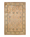 Mogul, One-of-a-Kind Hand-Knotted Area Rug  - Beige, 6' 1" x 9' 5"